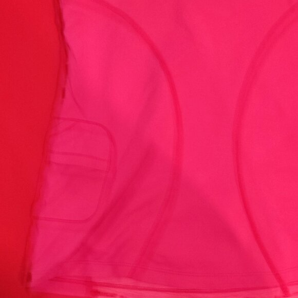 Tuff Athletics tank top with pocket pink women's size S - Picture 6 of 6
